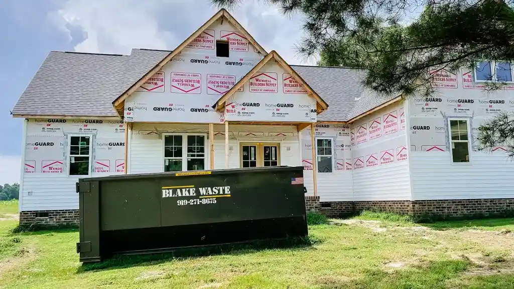 Raleigh Residential Dumpster Rental Blake Waste