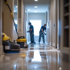 wake forest construction clean up services light clean