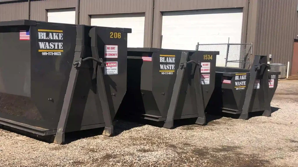 rental for dumpsters in apex nc