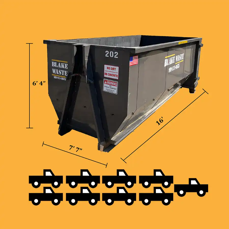 20 yard roll off dumpsters in wake forest